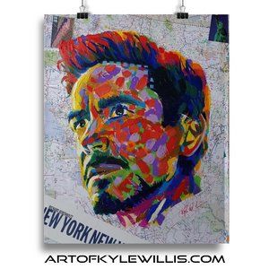 Tony Stark Portrait, Iron Man!